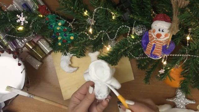 Мастер-класс по изготовлению новогодних елочных игрушек в ватной технике "ПРАЗДНИК К НАМ ПРИХОДИТ"