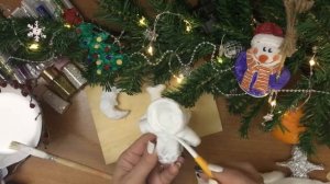 Мастер-класс по изготовлению новогодних елочных игрушек в ватной технике "ПРАЗДНИК К НАМ ПРИХОДИТ"