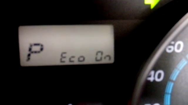 Toyota wish valve matic ECO Mode ON & OFF смотреть онлайн