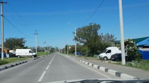 Анапа. Нижняя Гостагайка - обзор из машины для пмж