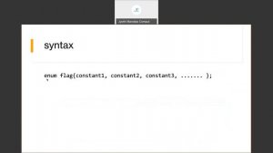 C Programming: Lecture #59: User-defined datatype - typedef and enum