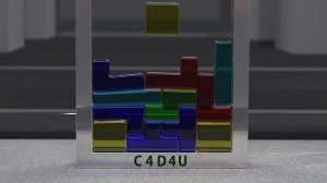 SOFTBODY TETRIS V16 ? ❤️ C4D4U