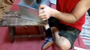 Изготовление бункерной кормушки для кроликов.