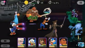 Disney Heroes: Battle Mode #52 НОВЫЕ ГЕРОИ ДОНАЛЬД РОБОУТКА МЕГАВОЛЬТ игра ГЕРОИ ДИСНЕЯ Боевой Режи