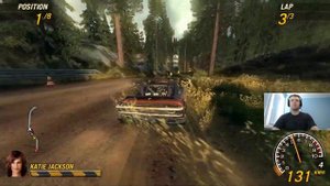 Папич и неожиданная развязка гонки в FlatOut 2