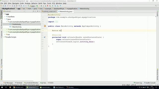 Intent Demo Android Tutorials in Hindi | Android Studio смотреть онлайн