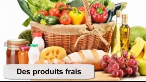 Продукты по-французски Les produits en français
