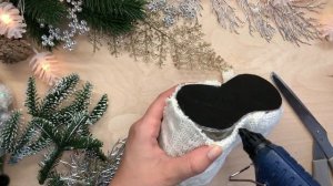 Мастер-класс Новогодний сапожок/Новогодняя поделка своими руками