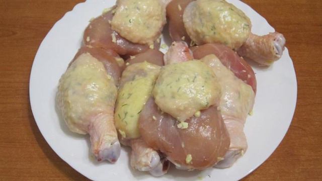 Куриные ножки в беконе