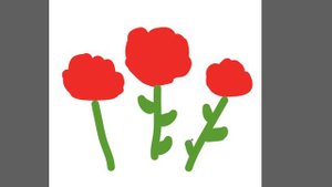 Рисуем цветочки детям часть 8