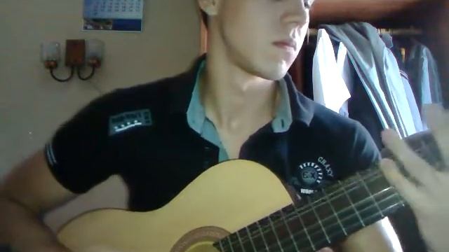 Интересный Испанский бой на гитаре смотреть онлайн