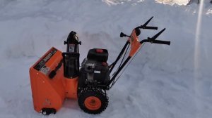 Китайский бюджетный снегоуборщик GARDEN PRO после 8 лет эксплуатации.