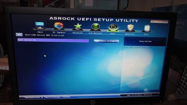 Как загрузиться с флешки на компьютере с Asrock H77M ITX смотреть онлайн