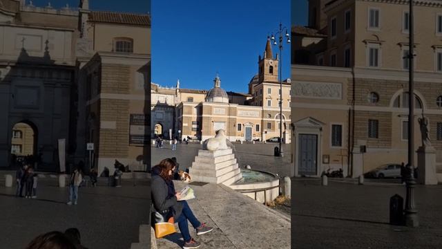 Рим, Piazza del popolo #рим #tatiroma #италия #гидпориму