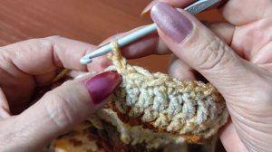 ОБЪЕМНЫЙ БЕРЕТ крючком.  Берет для начинающих.