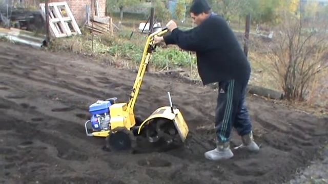 пашем огород культиватором смотреть онлайн