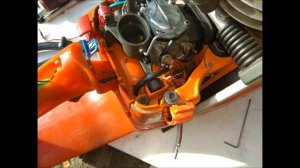 Husqvarna 357 XP to 357 XPG chainsaw upgrade - adding heated handles (in the slideshow)