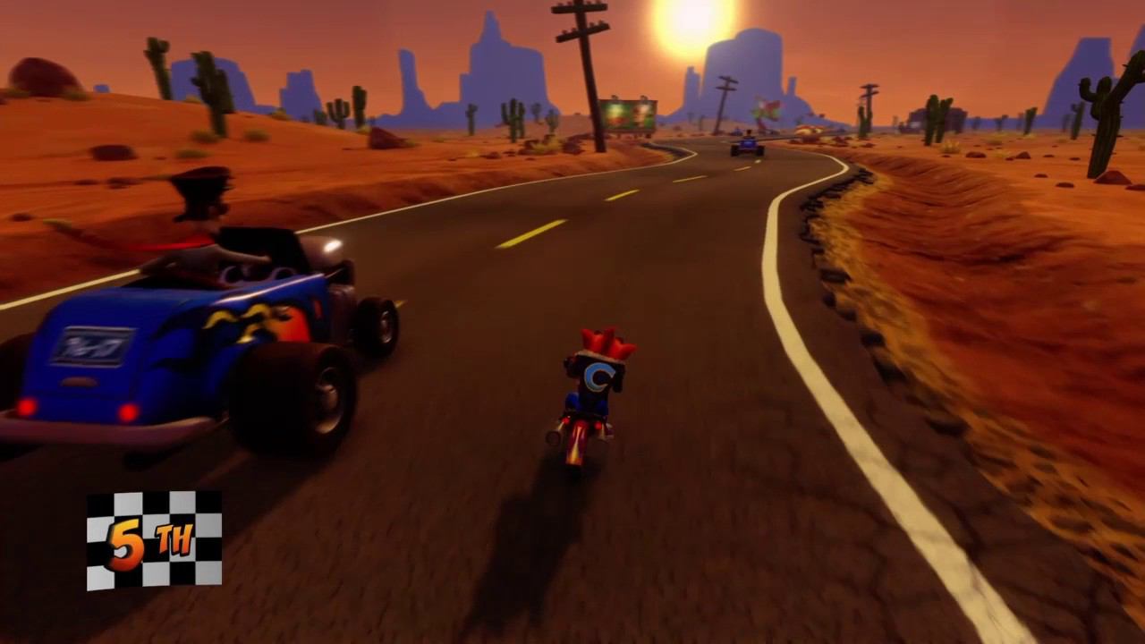 Crash Bandicoot 3 22 Orange Asphalt