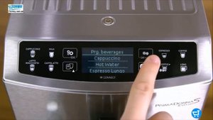 DeLonghi ECAM 510.55 M PrimaDonna S Evo. Настройки меню.