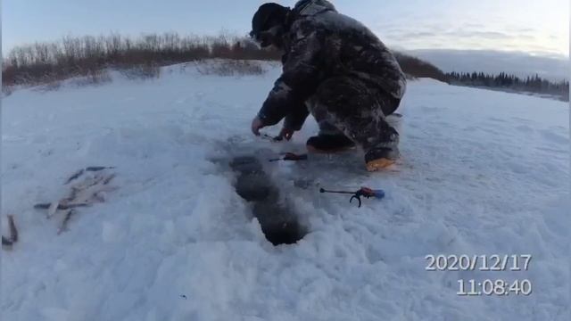 ЗИМНЯЯ РЫБАЛКА НА РЕКЕ СЫНЯ. ЧАСТЬ ПЕРВАЯ.