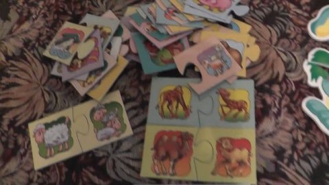 Обзор разных видов пазлов. Пазлы для самых маленьких. Детские пазлы.