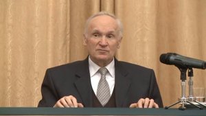 А.И.Осипов. Люди крестят тебя теперь, а Дух Святой крестить не будет.