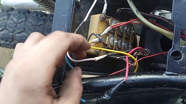 Как подключить реле регулятор от ваз на мотоцикл Иж? смотреть онлайн
