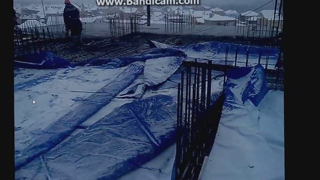 Монолитная заливка межэтажного перекрытия 15 этажного дома. смотреть онлайн