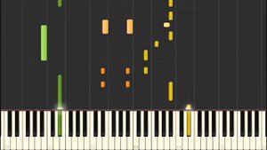 Обучение пианино Gorillaz-clint eastwood  piano by Tutorial