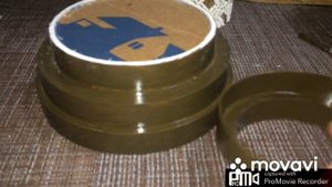 ВАЗа напольная из трубы от линолеума.Декоративная шпаклевка.