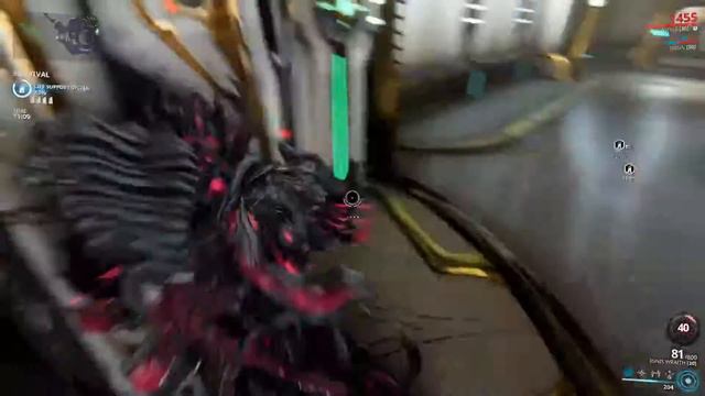 Lets play Warframe Nidus смотреть онлайн