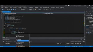 6 Visual Studio вывод на экран строку
