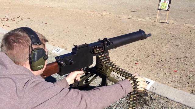 Making steam on the Maxim MG08/15 смотреть онлайн