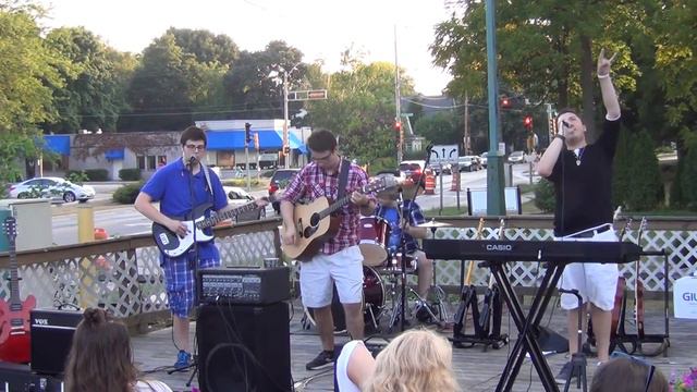 The Bluffs "How far we've come" Matchbox Twenty Cover Hefner's Custard Cedarburg, WI August 10, 201 смотреть онлайн