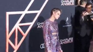 Kristen Stewart on the red carpet at the L.A. premiere #CharliesAngelKristen Stewart on the red carp