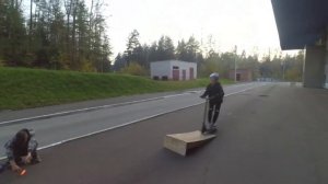 Обзор на самодельный скейтпарк, из чего он сделан