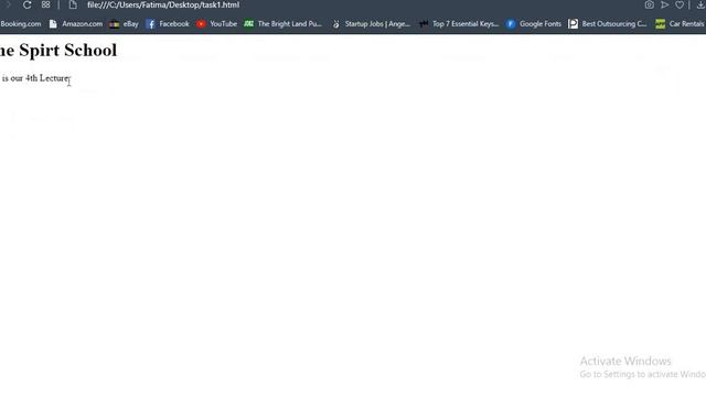 Attributes in Html Tags, Main Sections of a web page 9th class computer science смотреть онлайн