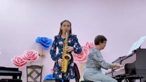 Вера Симонова Саксофон Ж. Массне «Размышление»