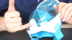 Полнолицевая маска для снорклинга EasyBreath за 18$