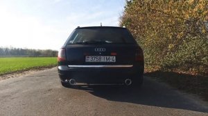 Audi 2.5tdi custom exhaust прямоток на дизель