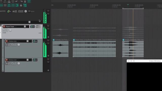 Треки в Reaper - Понимание каналов смотреть онлайн