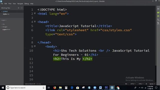 JavaScript Tutorial For Beginners - 01 | What is JavaScript | Why We learn JavaScript