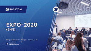 Expo 2020: Russian Breakthrough Digital Solutions for Public Sector and Industry