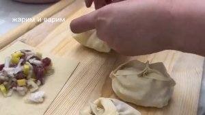 МАНТЫ С КАРТОШКОЙ И МЯСОМ.