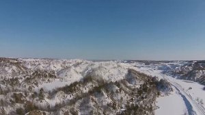 Амурская зима аэросъемка. Райчихинск, Благовещенск.