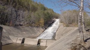 Путешествие на север Приморья ч1  Кавалерово  Озеро и исскуственный водопад #приморье#природа#осень