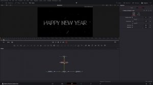 Неоновый мерцающий текст в DaVinci Resolve 18