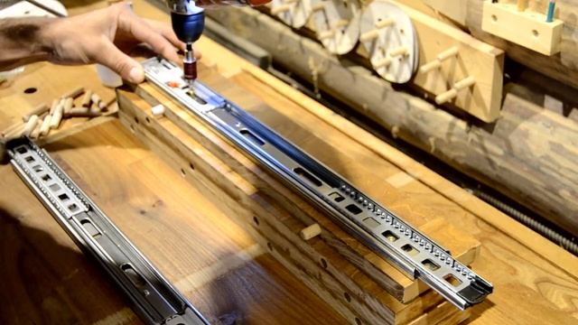 Письменный стол из карагача! DIY из дерева.