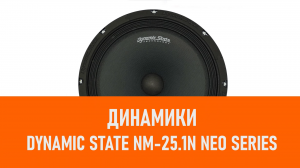 Распаковка динамиков Dynamic State NM-25.1N NEO Series
