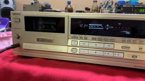 Aiwa XK-S9000, дека после ремонта и наладки. Запись.